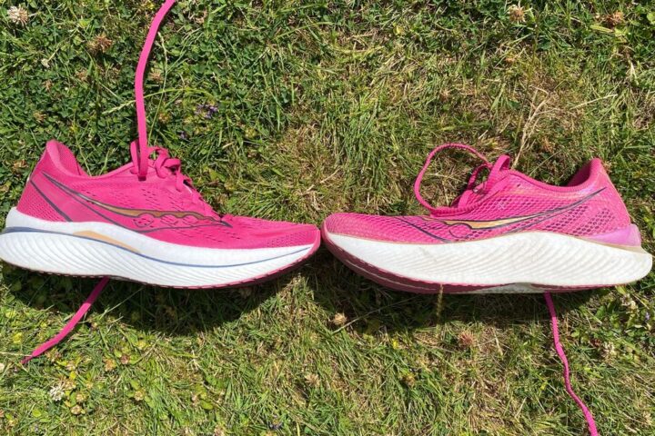 Saucony Endorphin Speed 3, left; Saucony Endorphin Pro 3, right