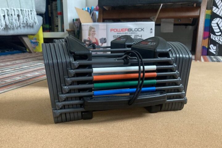 PowerBlock Sport 24 dumbbells