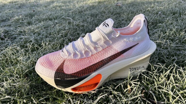 Nike Alphafly 3 on feet