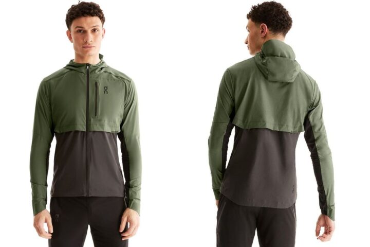 On Running Weather jacket in Taiga/Shadow
