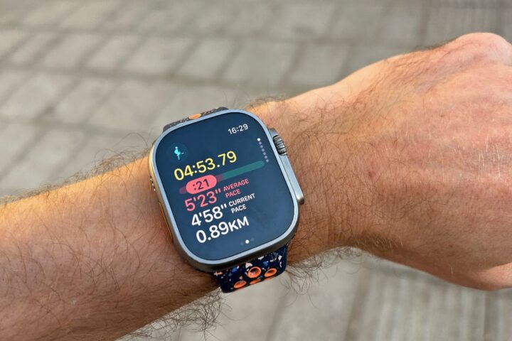 Apple Watch pacer mode